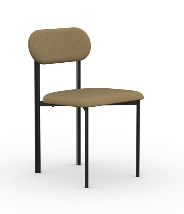 STUDIO HENK Oblique Chair zonder armleuning - zwart - hallingdal65 224
