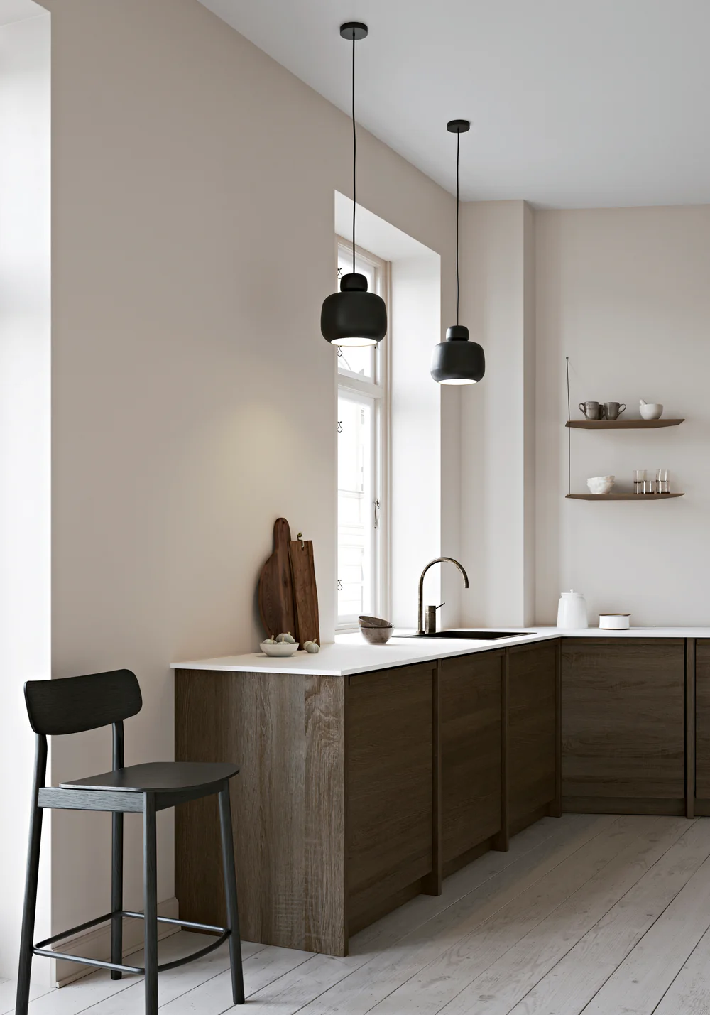 WOUD Stone Pendant Large