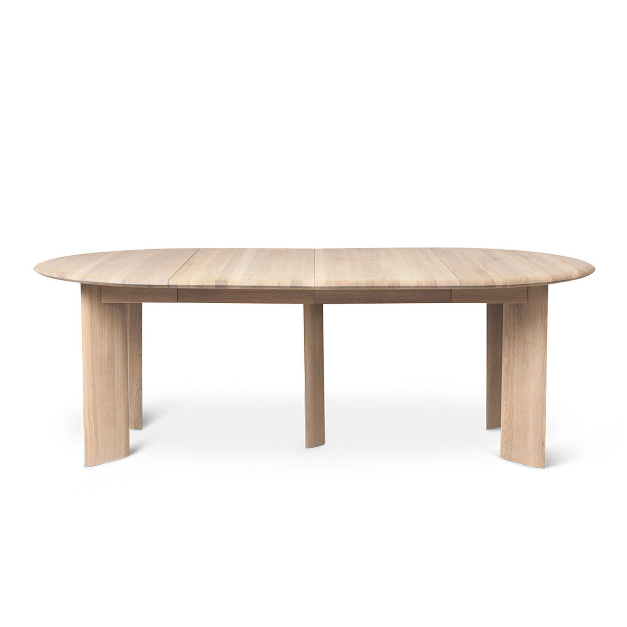 Ferm Living Bevel Table Extendable x2 - White Oiled Oak