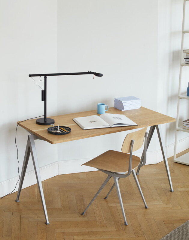 HAY Fifty-Fifty Mini Table Lamp Soft black
