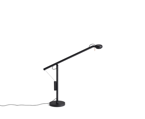 HAY Fifty-Fifty Mini Table Lamp Soft black