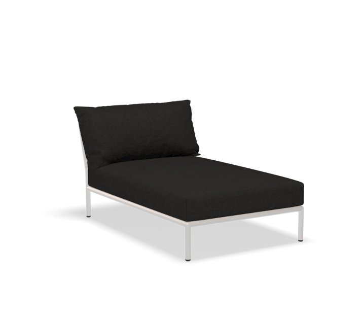 Houe Level 2 Chaiselong - Muted White base