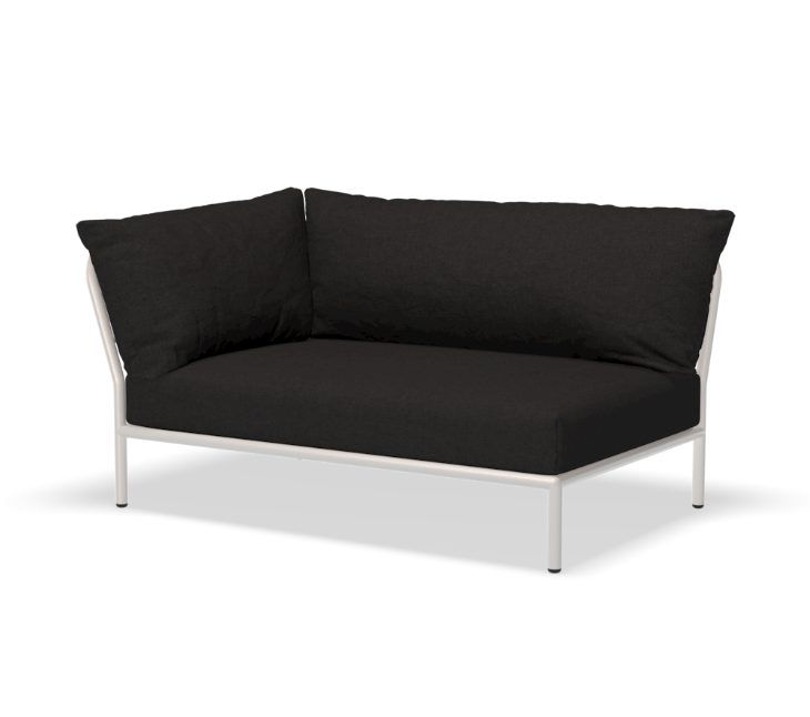 Houe Level 2 Corner, Left - Muted White base