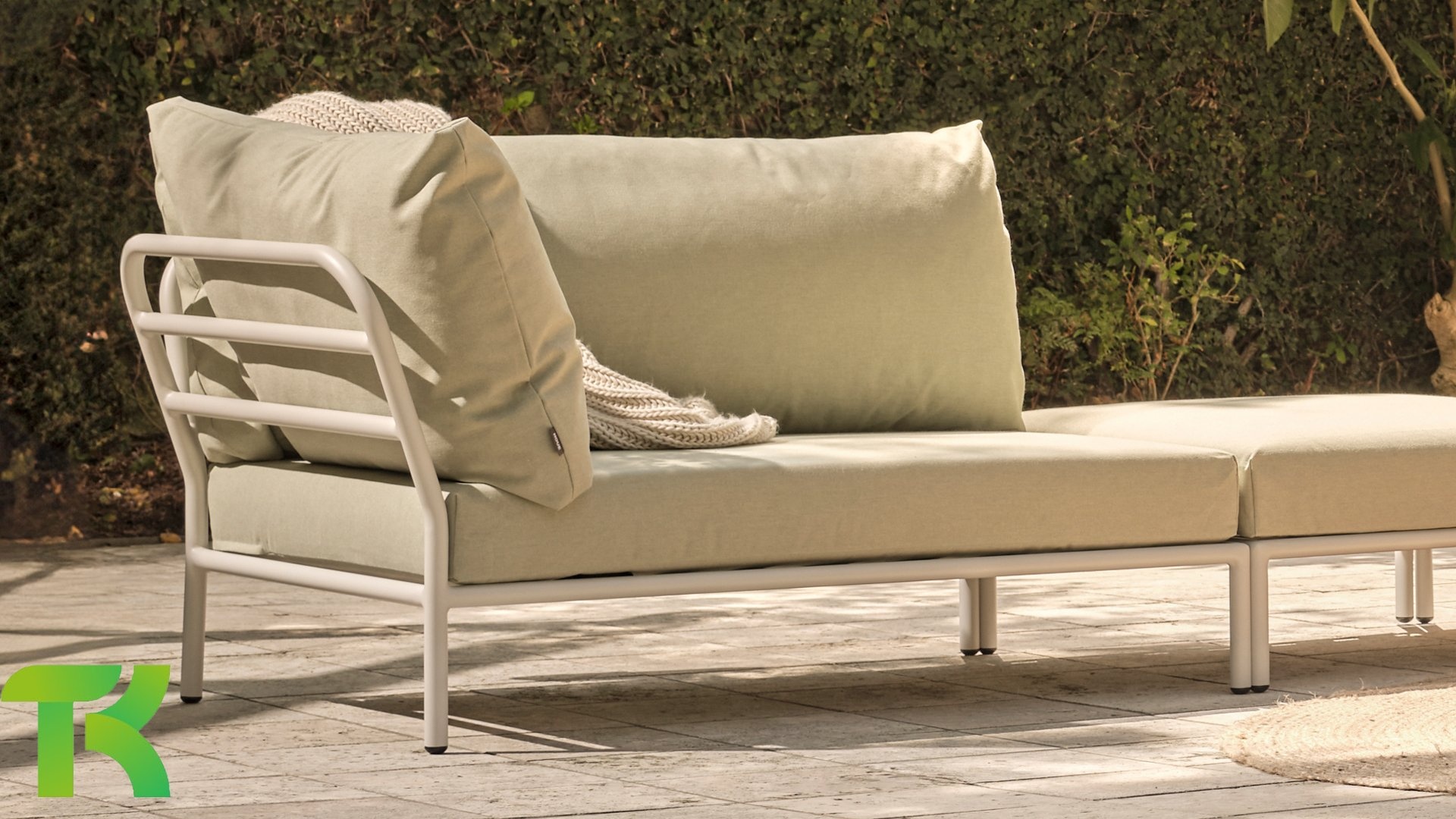 Houe Level 2 Corner, Left - Muted White base