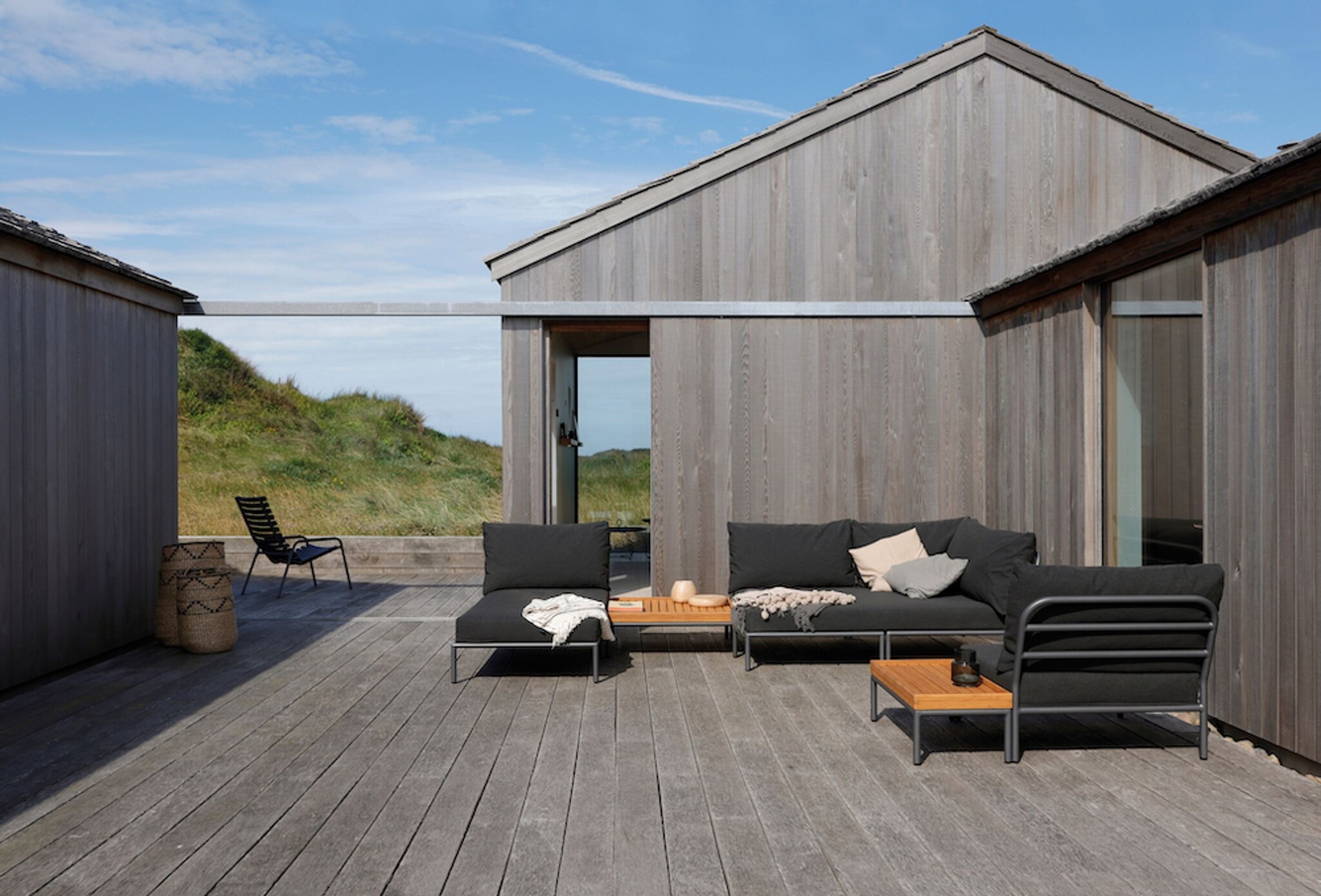 Houe Level 2 Cozy Corner, Right - Muted White base