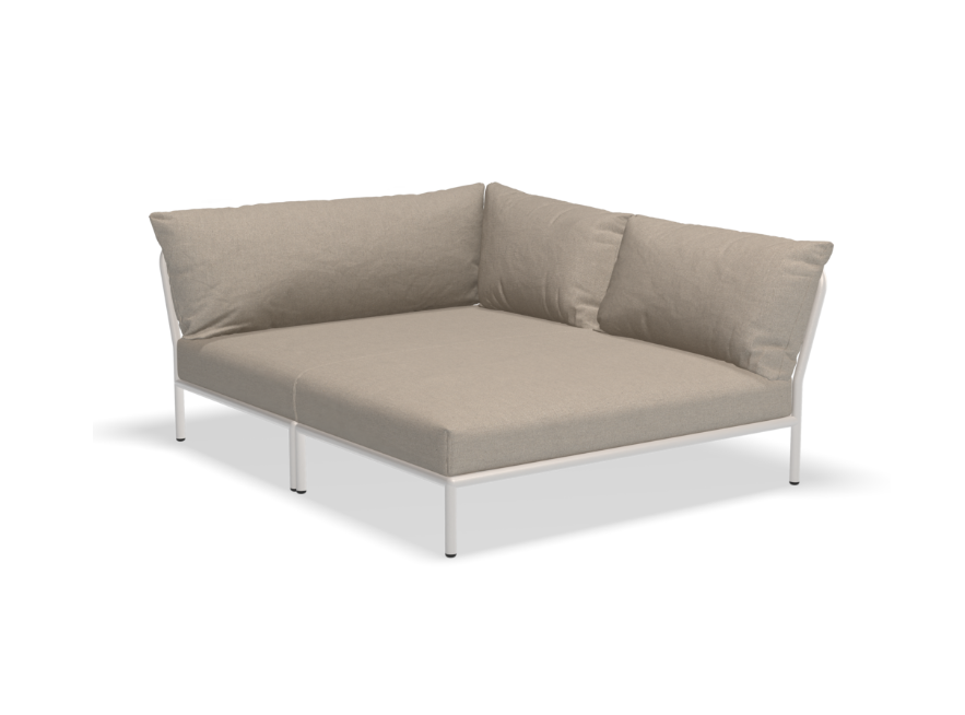 Houe Level 2 Cozy Corner, Right - Muted White base