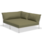 Houe Level 2 Cozy Corner, Right - Muted White base