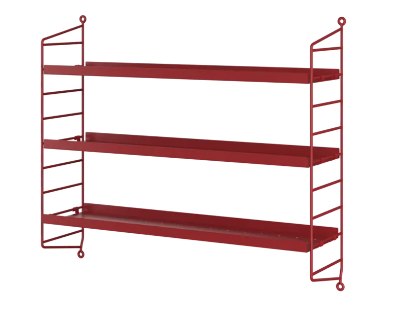 String Furniture Modulair wandsysteem - String® Pocket Metal