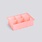 HAY Ice Cube Tray Square XX-Large Pink