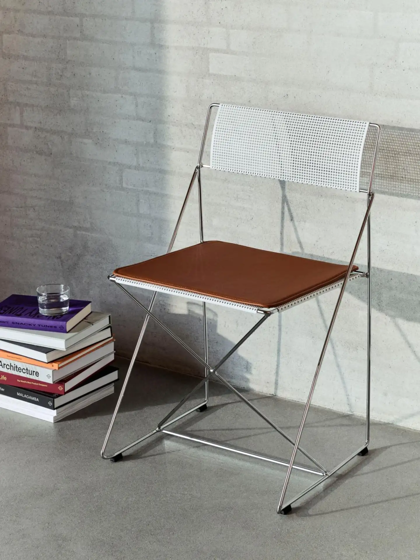 HAY X-Line Chair Chrome