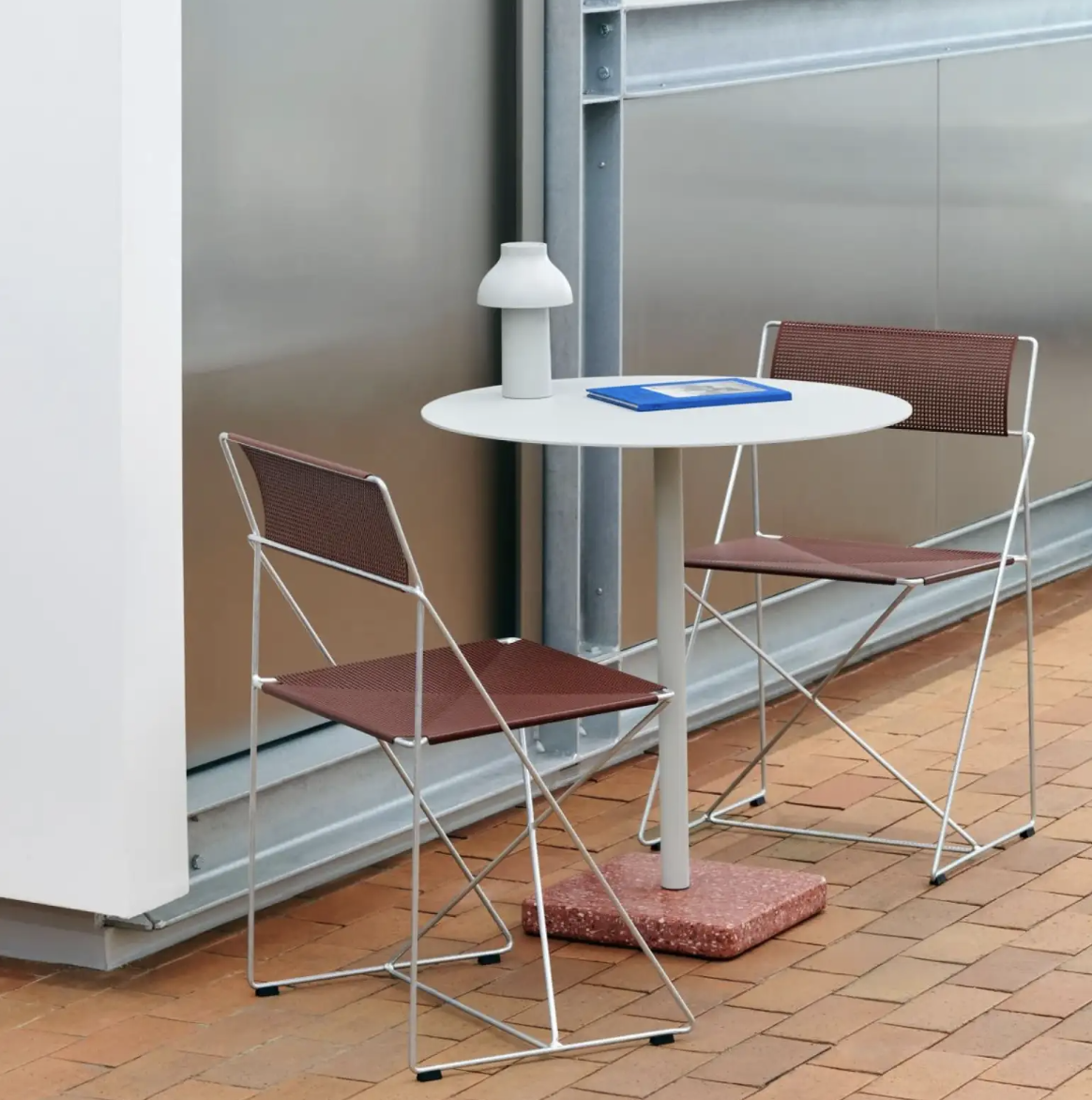 HAY X-Line Chair Galvanised