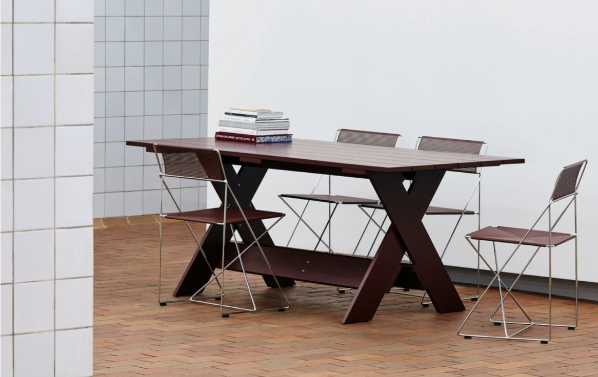 HAY X-Line Chair Galvanised