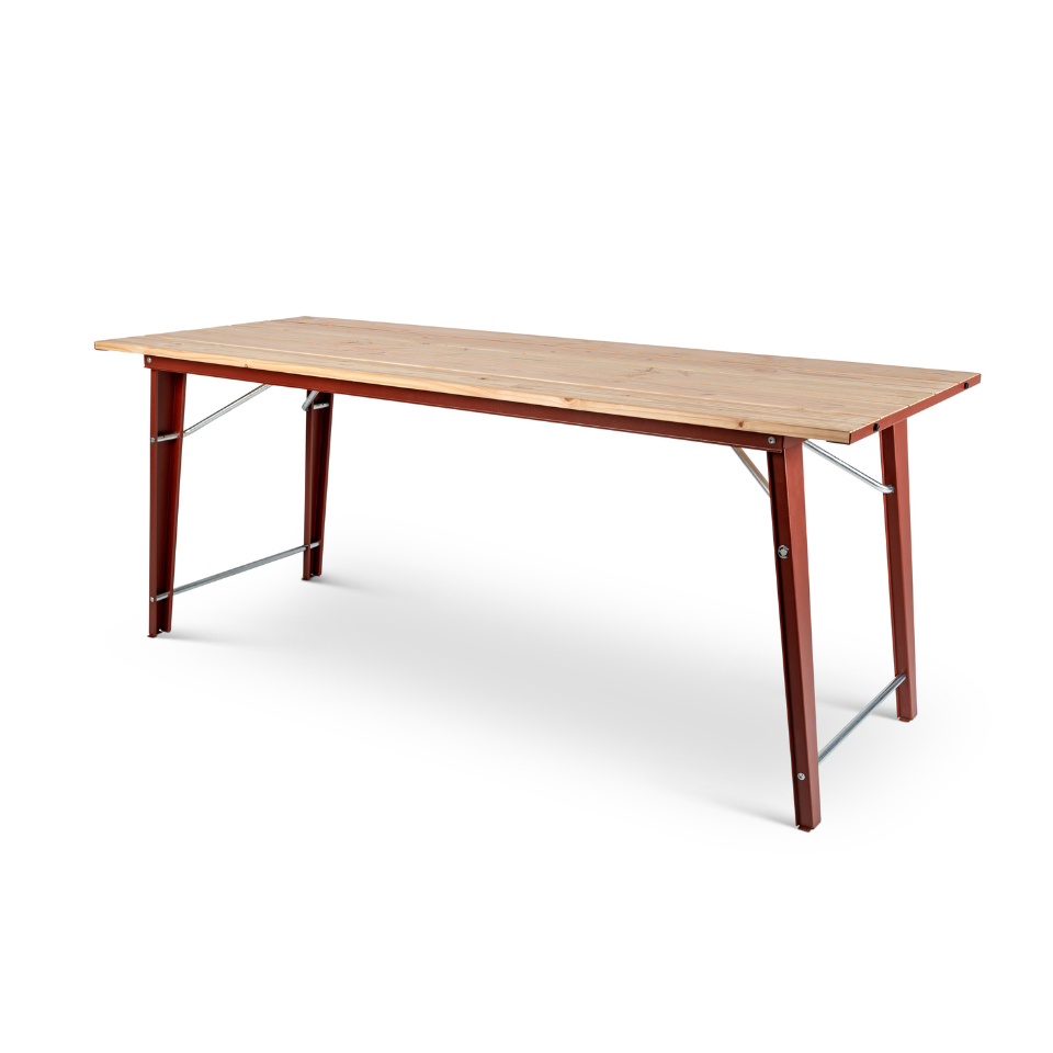 Weltevree Salut Beertable Oxide Red