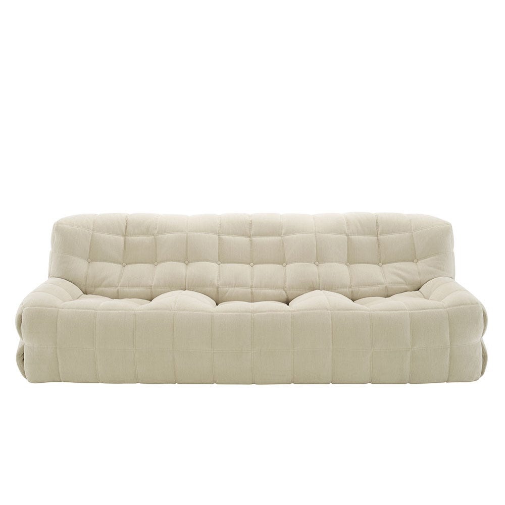Ligne Roset Kashima Large 3-zit - Coda Creme/Kiwi