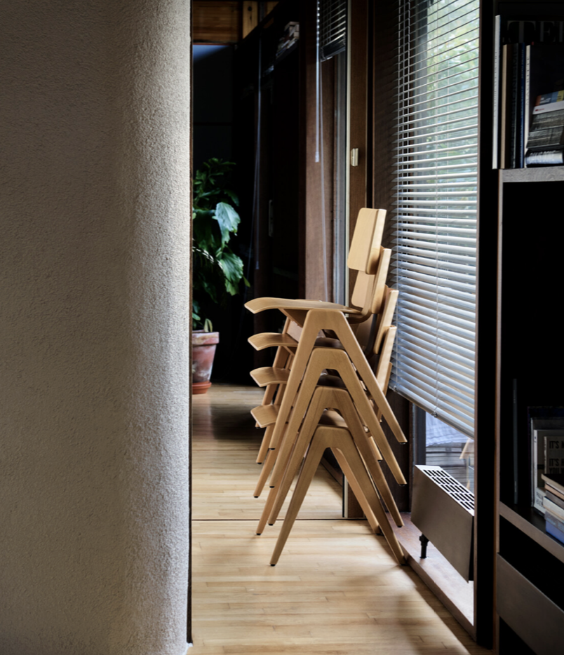 &Tradition Daystak Side Chair RD1