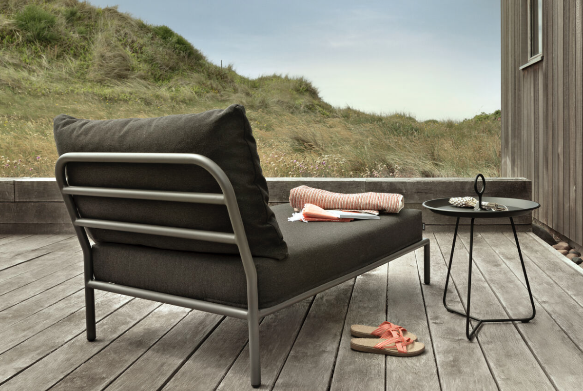 HOUE Level 2 Chaiselong - Dark Grey base