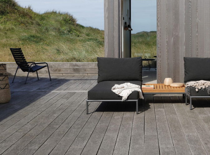 HOUE Level 2 Chaiselong - Dark Grey base