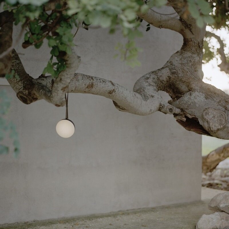 New Works Sphere Portable Lamp, Warm Bronze, Adventure Light