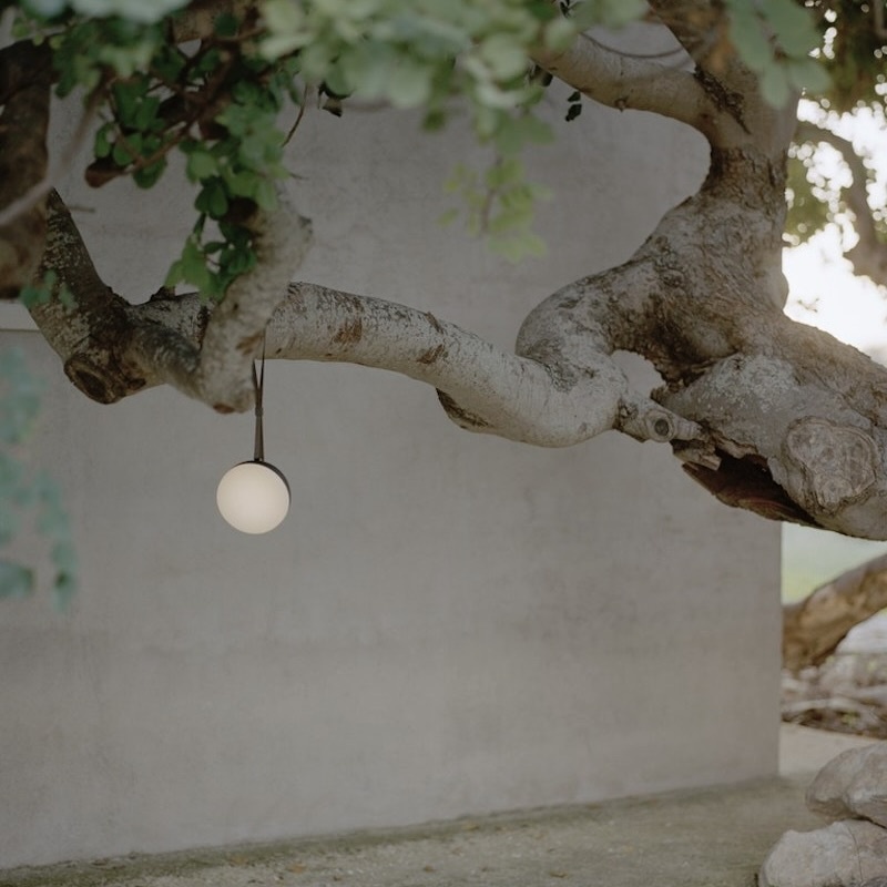 New Works Sphere Portable Lamp, Warm Bronze, Adventure Light
