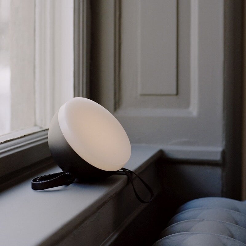 New Works Sphere Portable Lamp, Warm Bronze, Adventure Light
