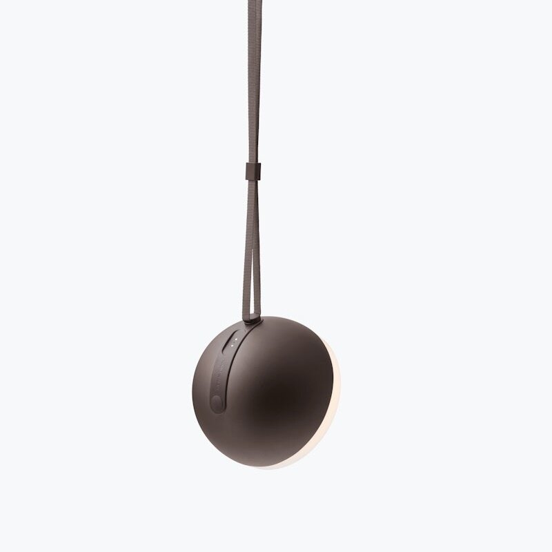 New Works Sphere Portable Lamp, Warm Bronze, Adventure Light