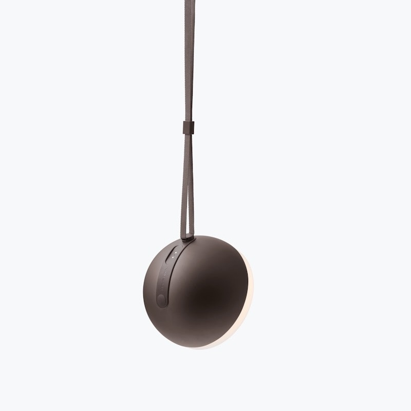 New Works Sphere Portable Lamp, Warm Bronze, Adventure Light