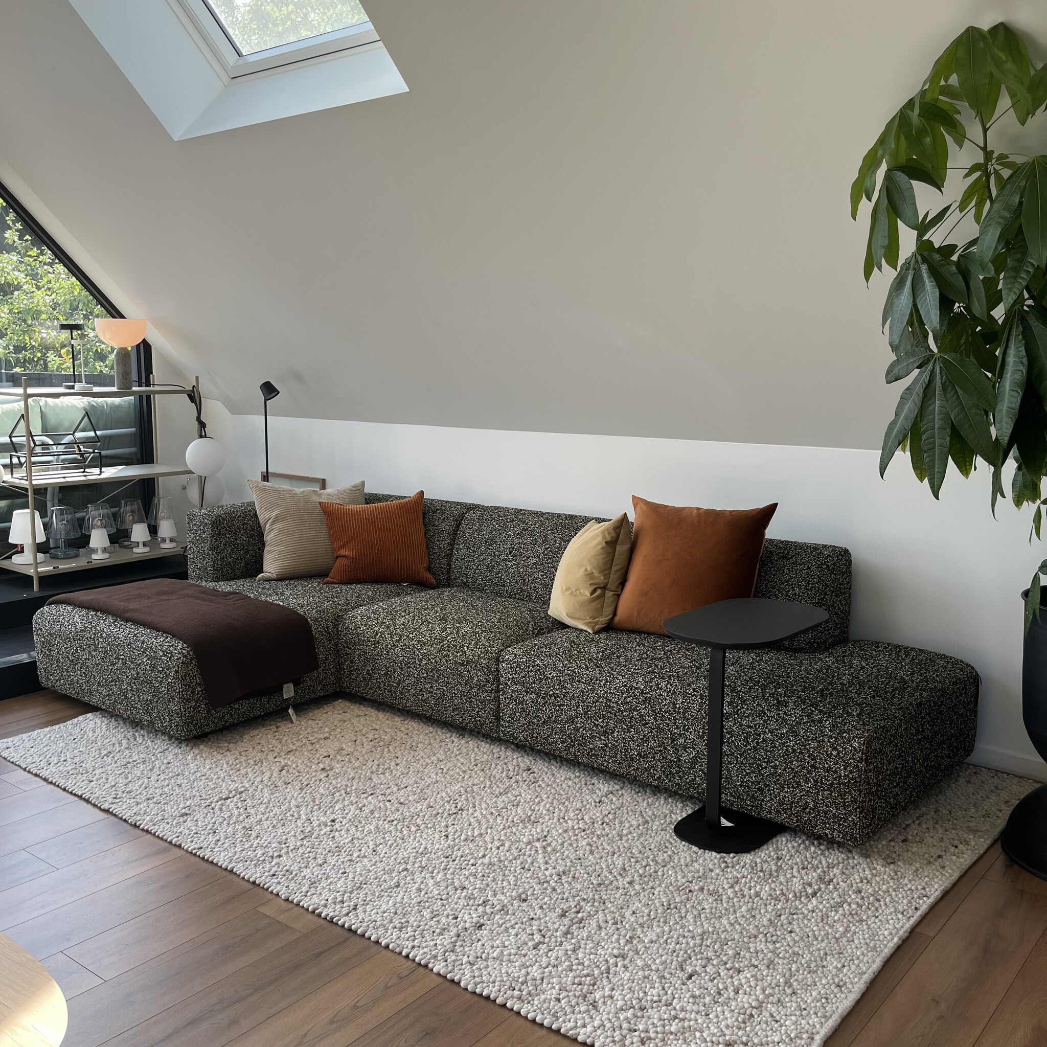 Prostoria Modulaire sofa MATCH L 83 - ChaiseLongue L+1 seater+1 seater extended R - Vellus 12