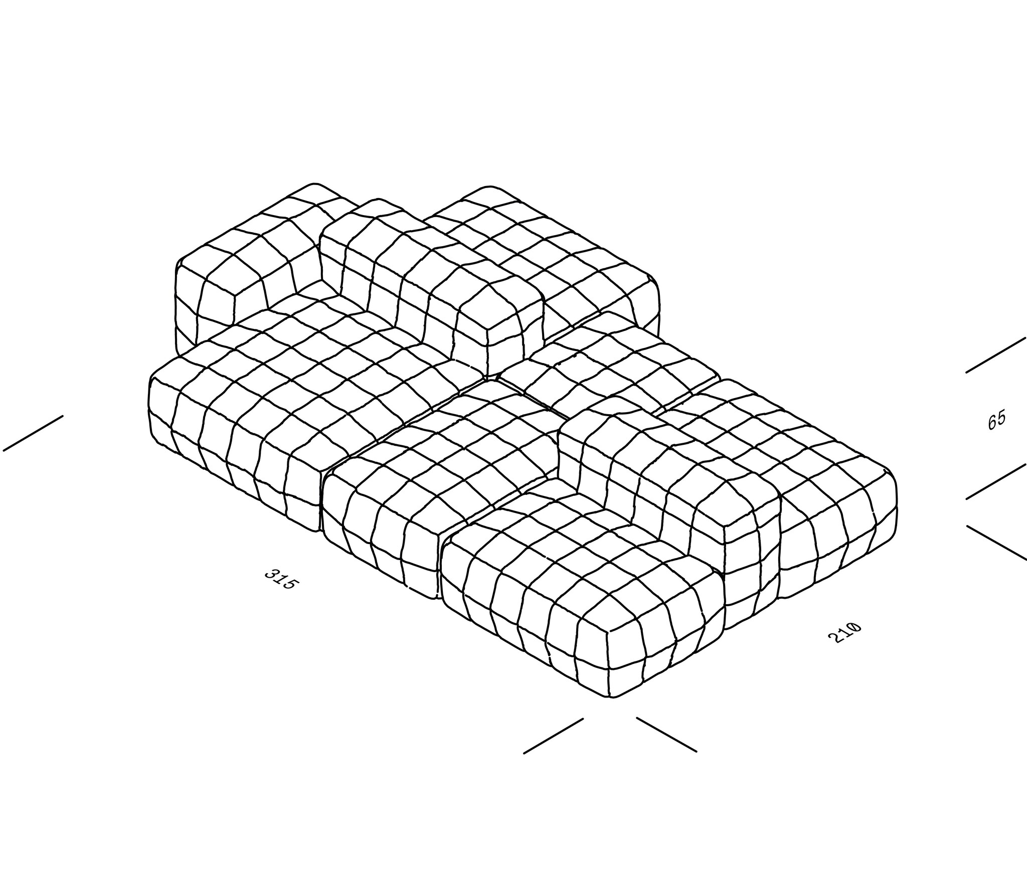 OBJEKTE UNSERER TAGE Henn Sofa Design 09 - Steelcut 3 0652