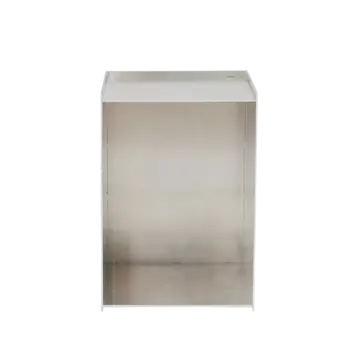FRAMA Rivet Box Table - Aluminium