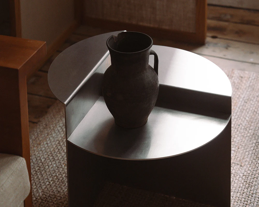 FRAMA Rivet Side Table - Aluminium