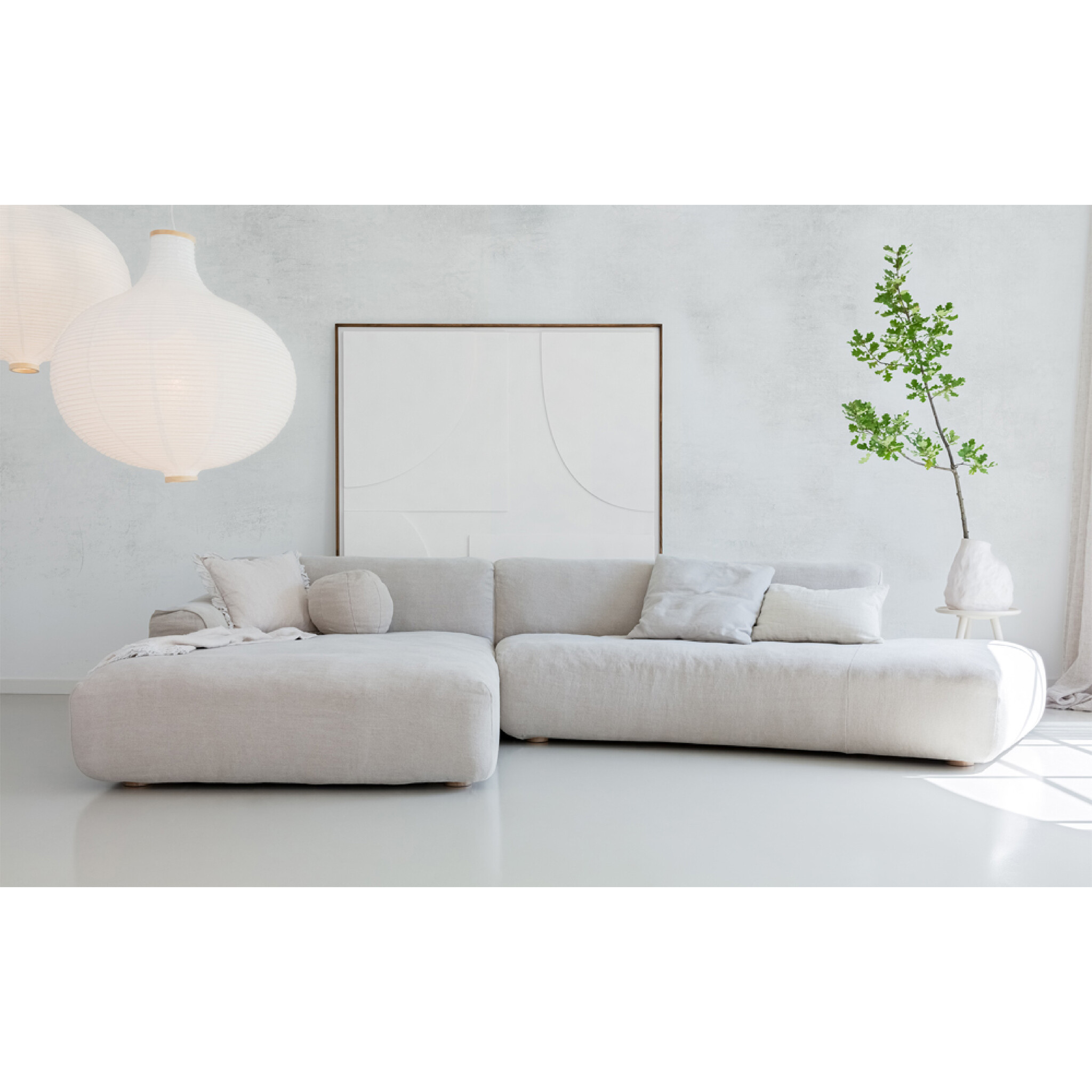 Sits Emily Sofa Set 4 - right - Candy 1 Natural