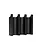 Kristina Dam Column Coat Rack S - Black Lacquered Oak 