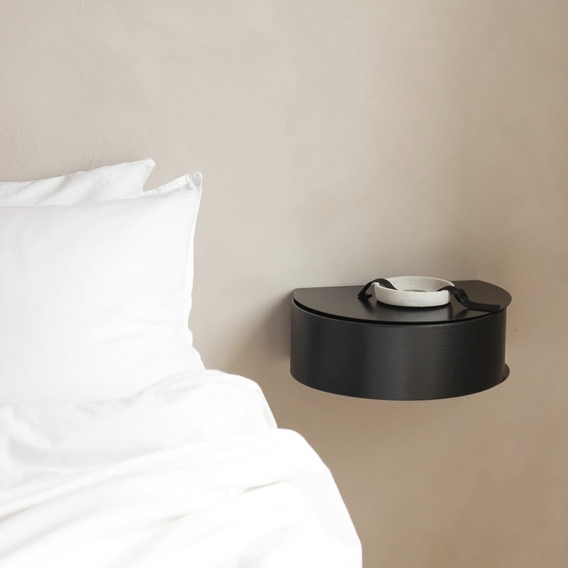 WOUD Wallie wall drawer Oak/Black