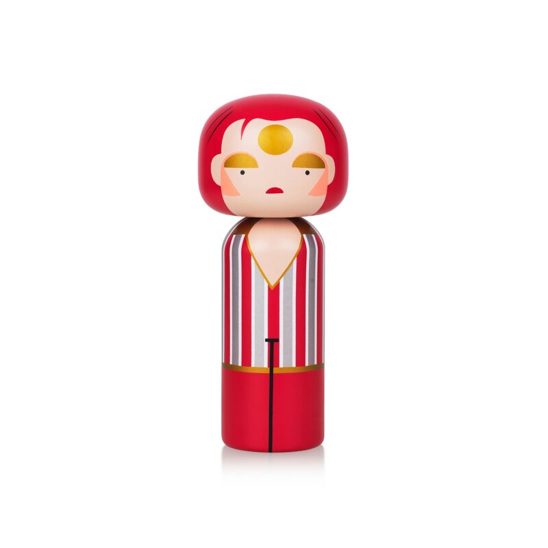 Lucie  Kaas Kokeshi - Sketch.inc - David Bowie (Ziggy Stardust)