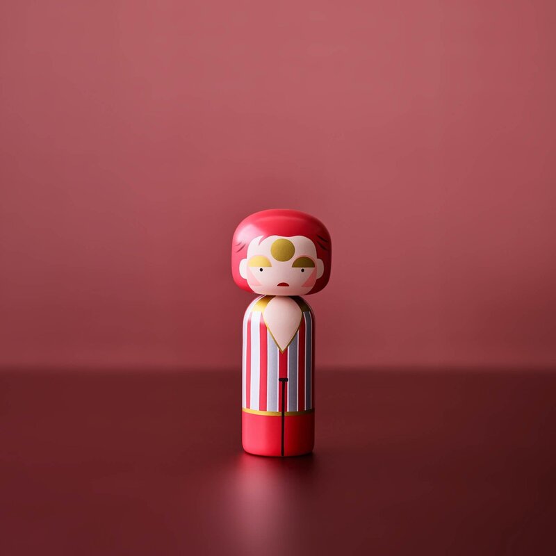 Lucie  Kaas Kokeshi - Sketch.inc - David Bowie (Ziggy Stardust)