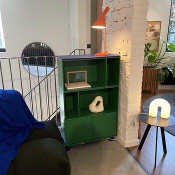 MONTANA Cabinet with castors - Parsley/Monarch