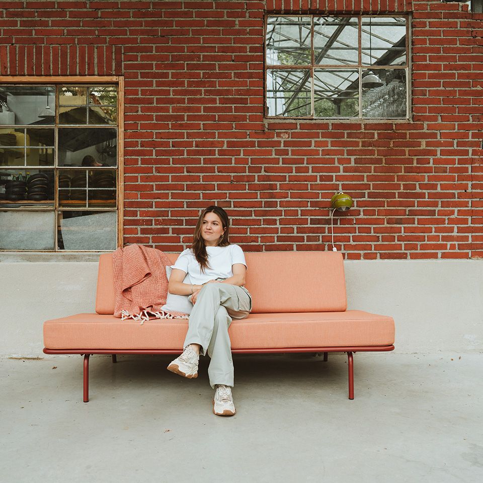 Weltevree Sofabed - Orange Cushion