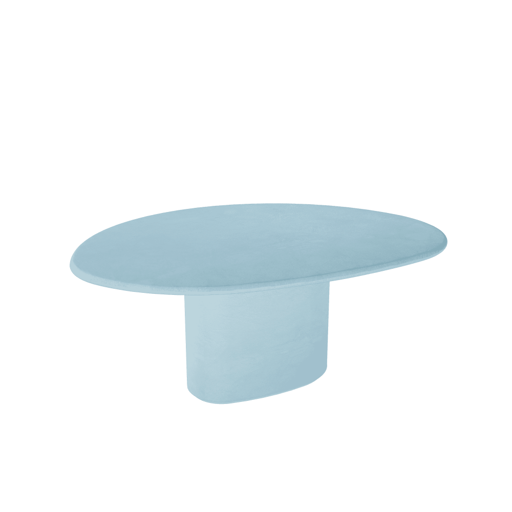 TOOON by Toon De Somer Ton Sur Tooon TST Table small cement 177x132cm - Kristalblauw 379