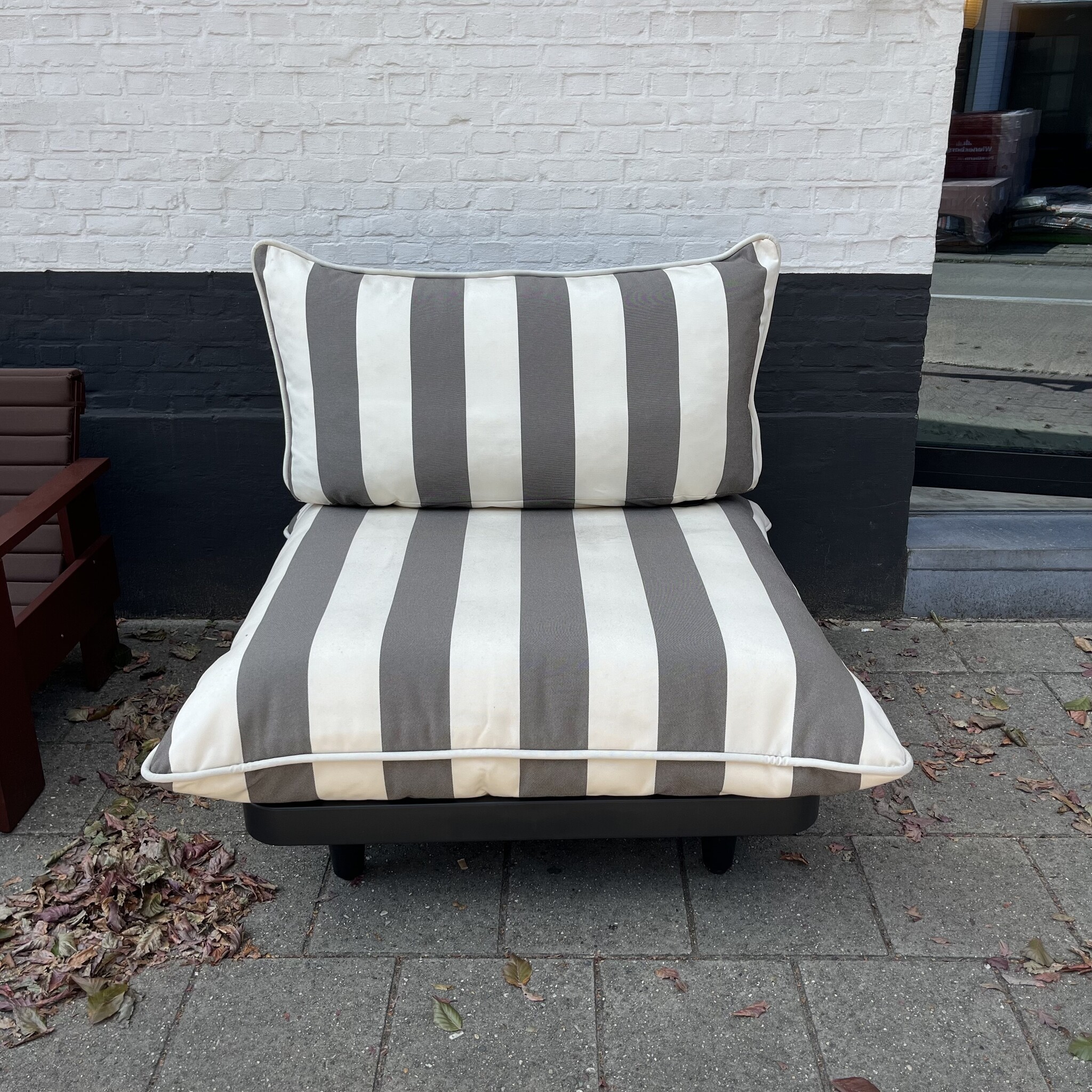 Fatboy Paletti seat Stripe Cacao - SHOWROOM MODEL