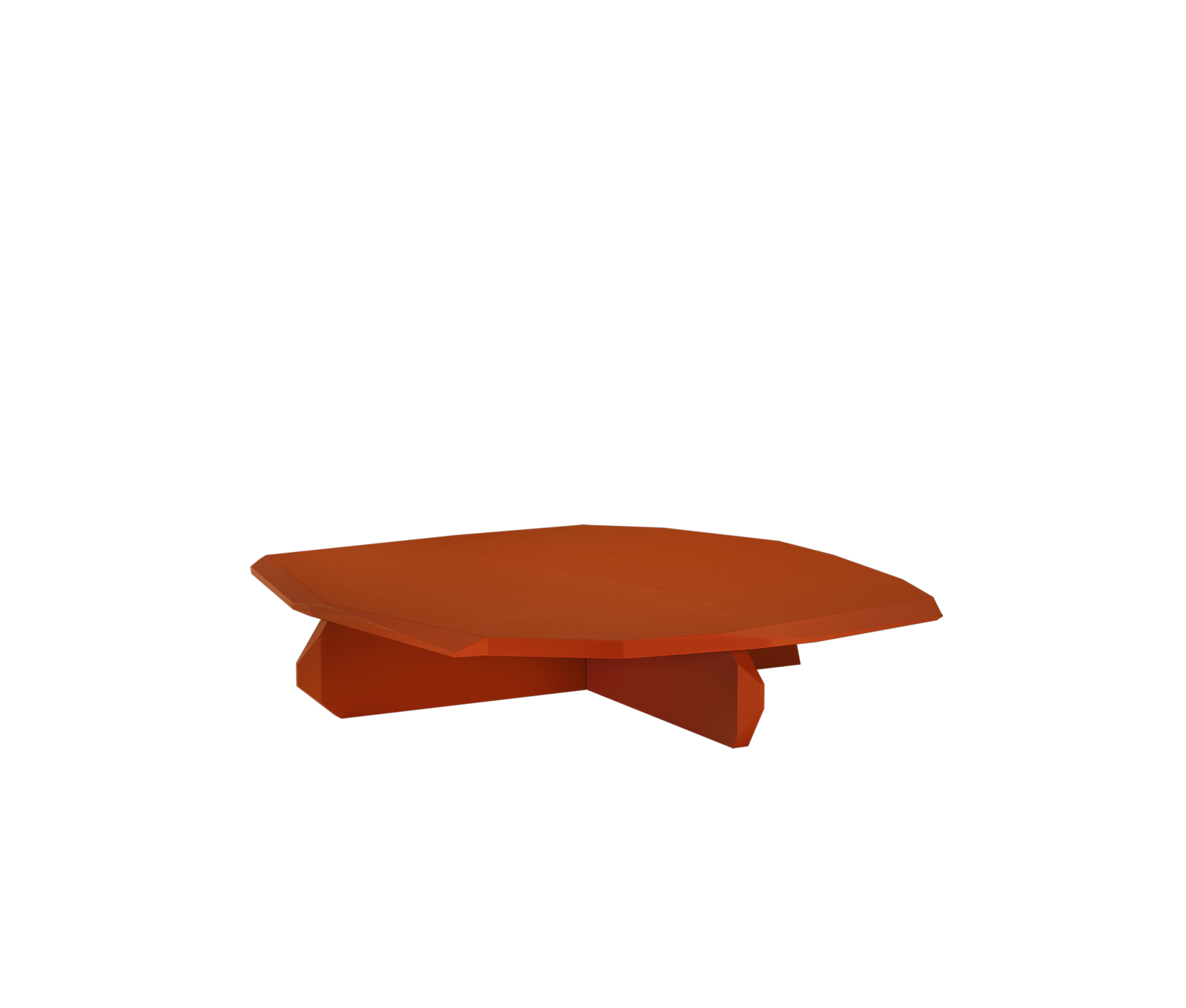 OBJEKTE UNSERER TAGE Fels Coffee Table Sienna Red - SHOWROOM MODEL