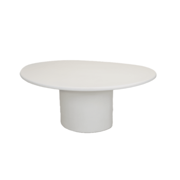TOOON Taso Table small cement 177x132cm Cement Base