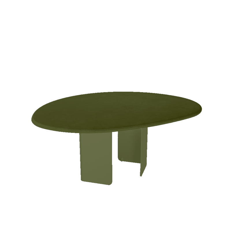 TOOON by Toon De Somer Ton Sur Tooon TST Table outdoor small cement 177x132cm Olive 6003