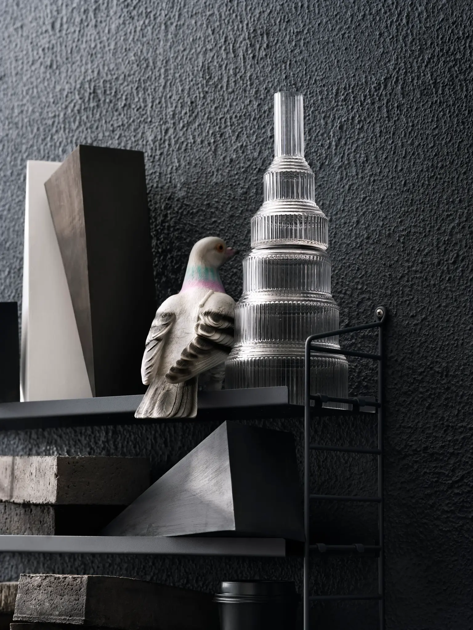 String Furniture Modulair wandsysteem - String® Pocket Metal