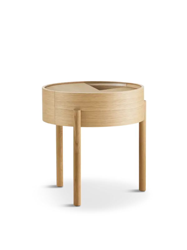 WOUD Arc coffee table Ø42 cm