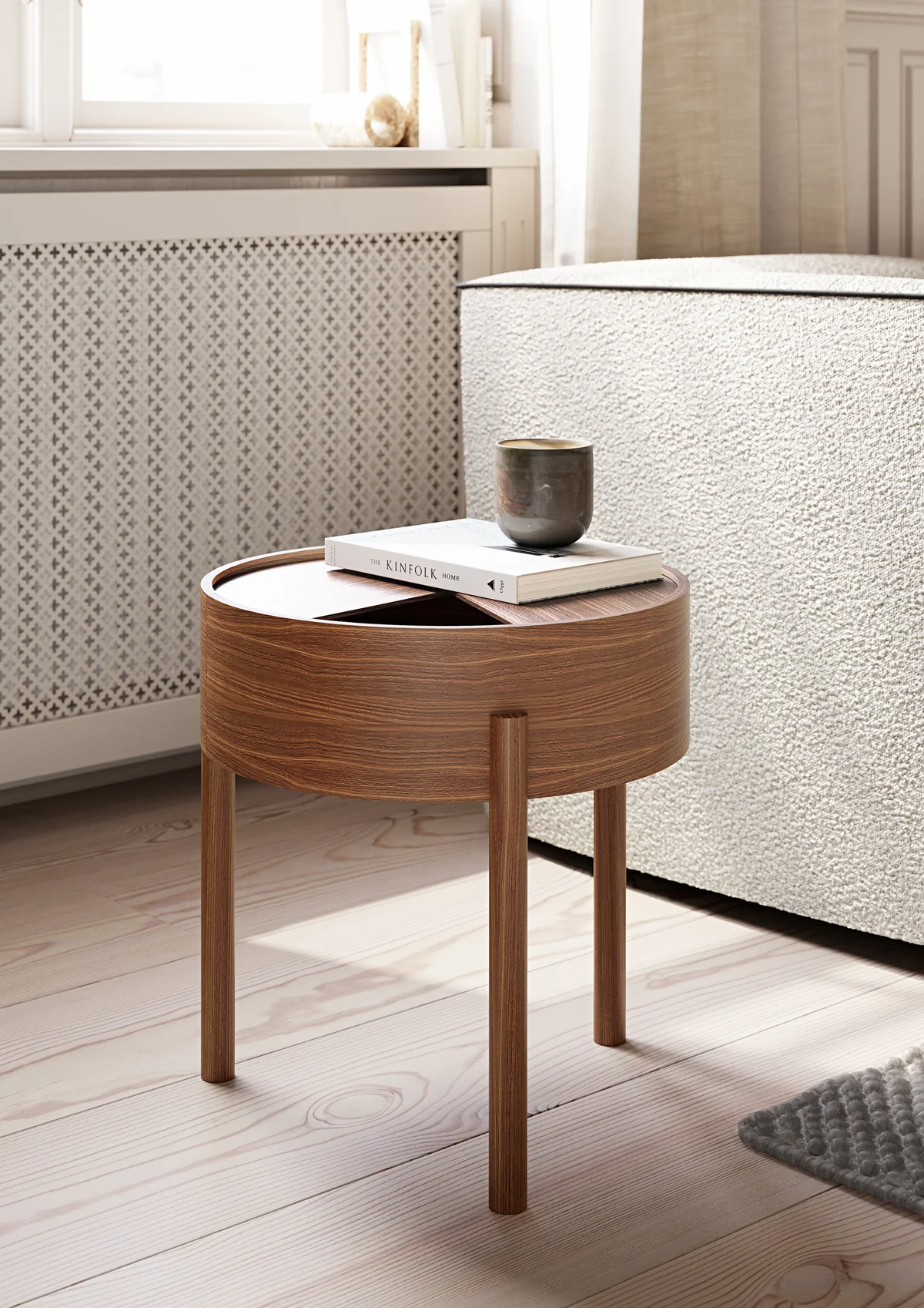 WOUD Arc coffee table Ø42 cm