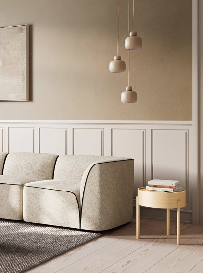 WOUD Arc coffee table Ø42 cm