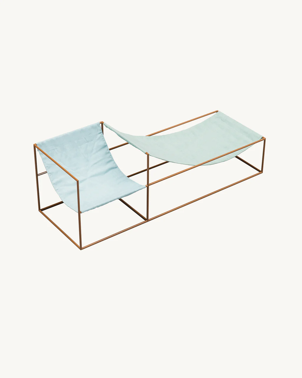 Valerie Objects Duo Seat Mustard Frame