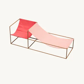 Valerie Objects Duo Seat Mustard Frame