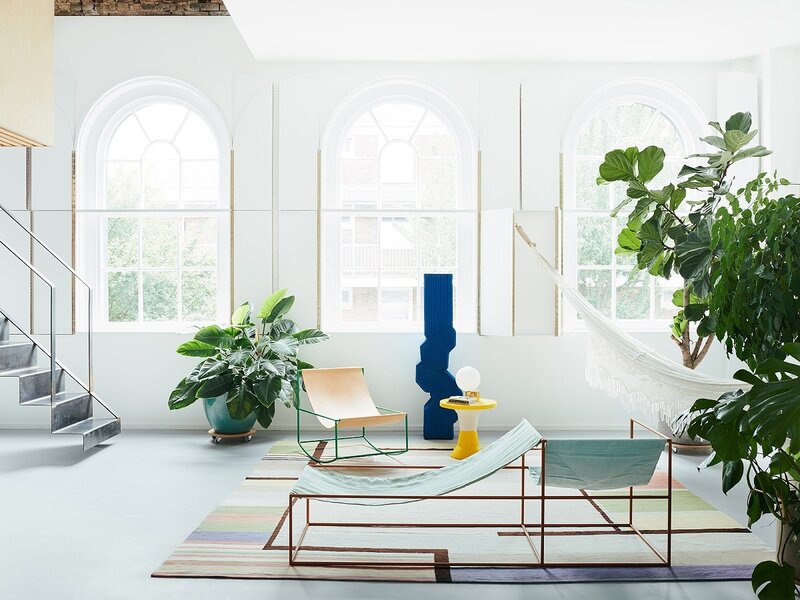 Valerie Objects Duo Seat Mustard Frame