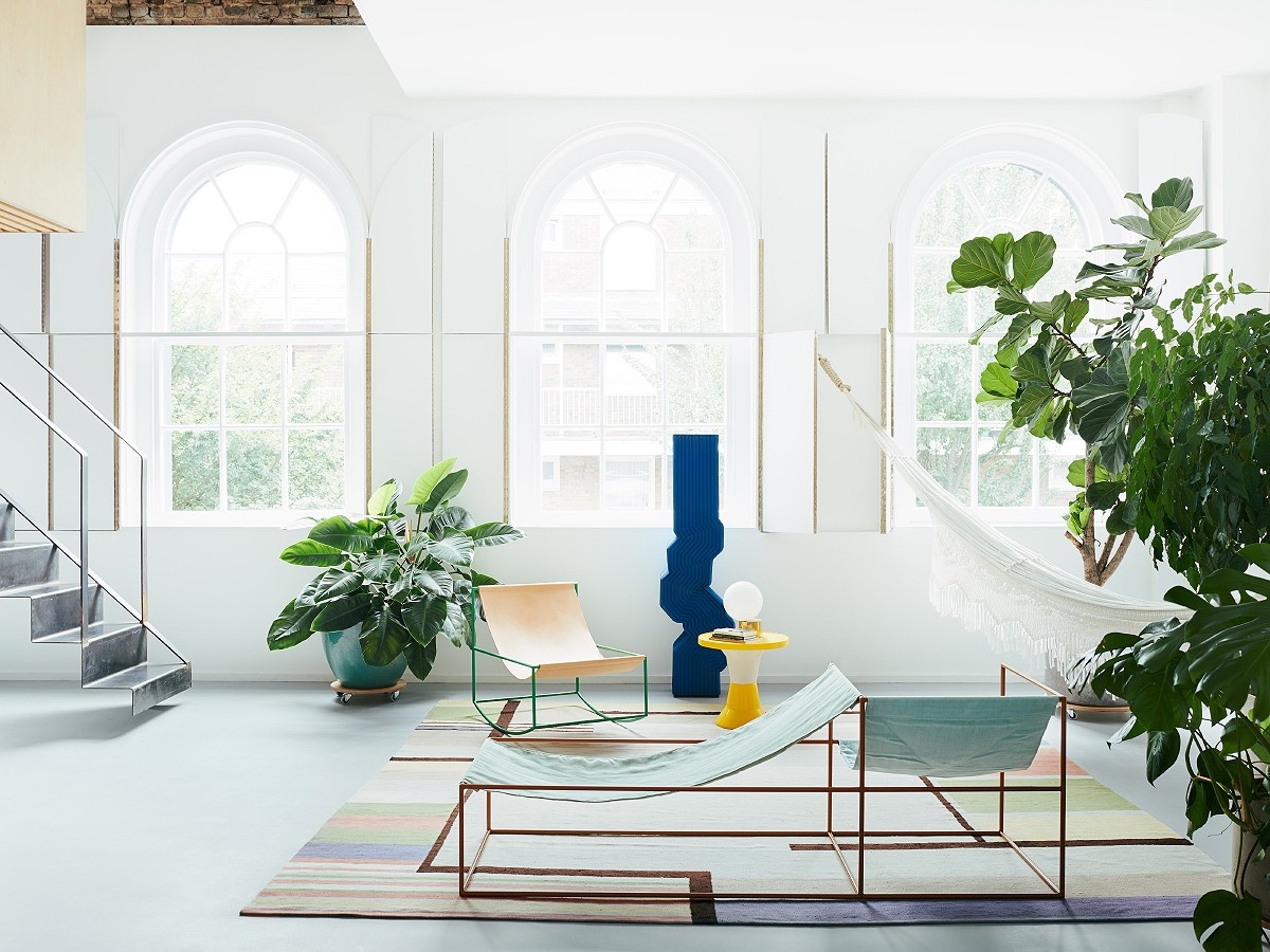 Valerie Objects Duo Seat Mustard Frame